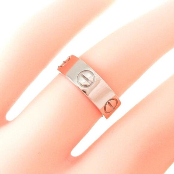 Cartier Love Ring  Eu 48 White Gold - Picture 4 of 4
